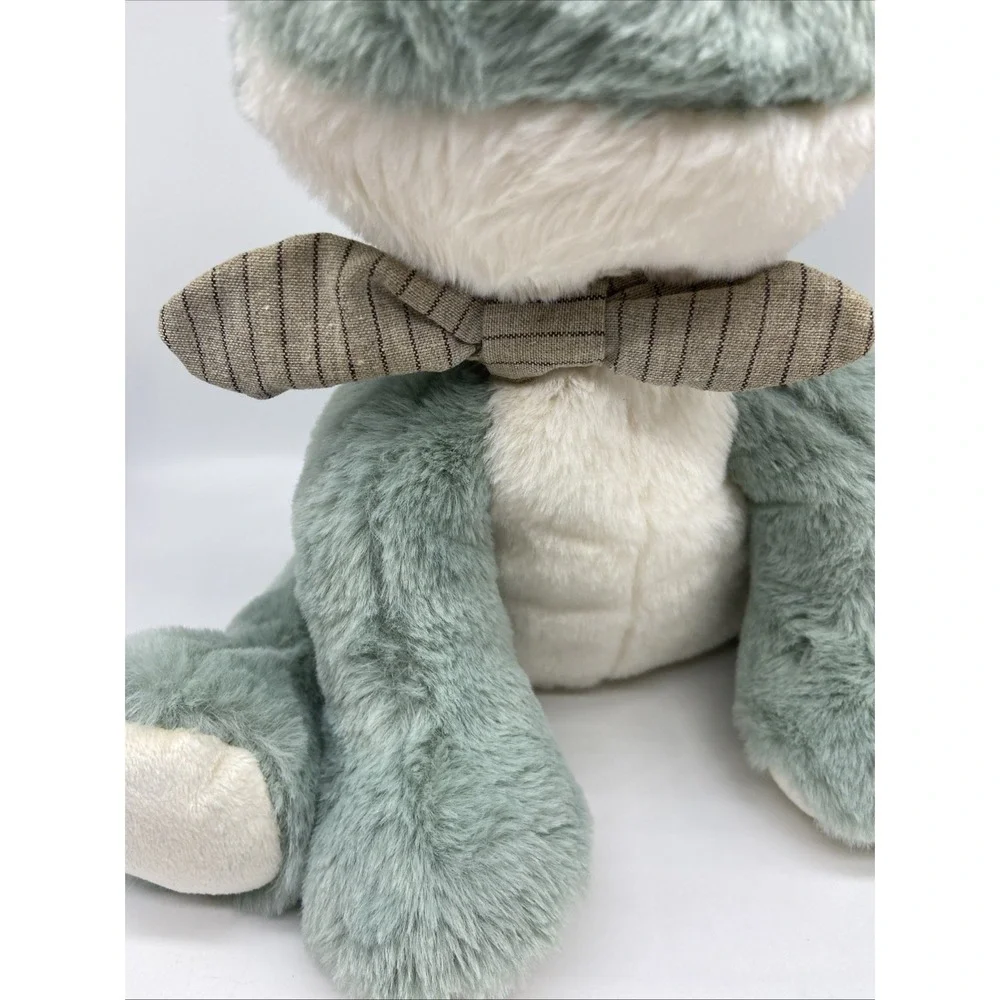 Mon Ami Fitzgerald the Frog Plush Bow Tie Handsome Very Soft 9